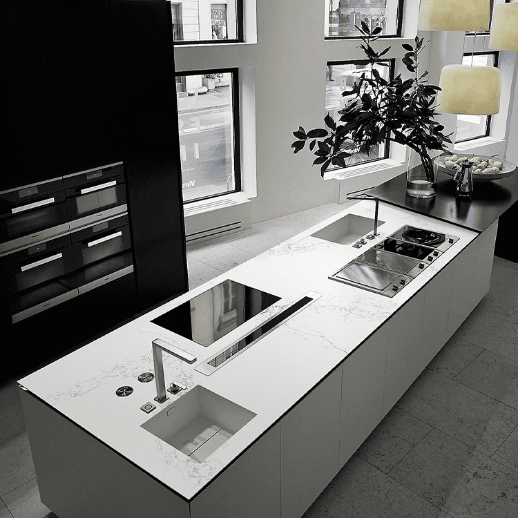 white quartz countertops china